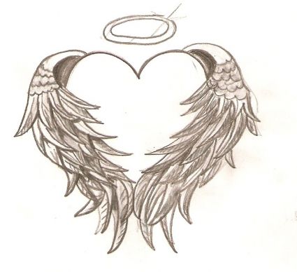 Free Love Angel Tattoo Picture